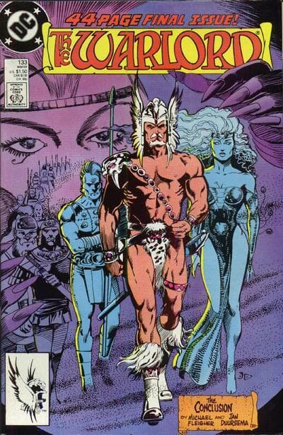 Warlord #133 cover
