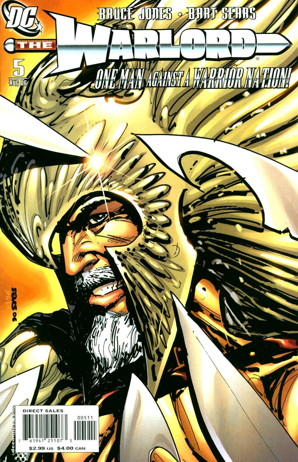 Warlord #5 cover