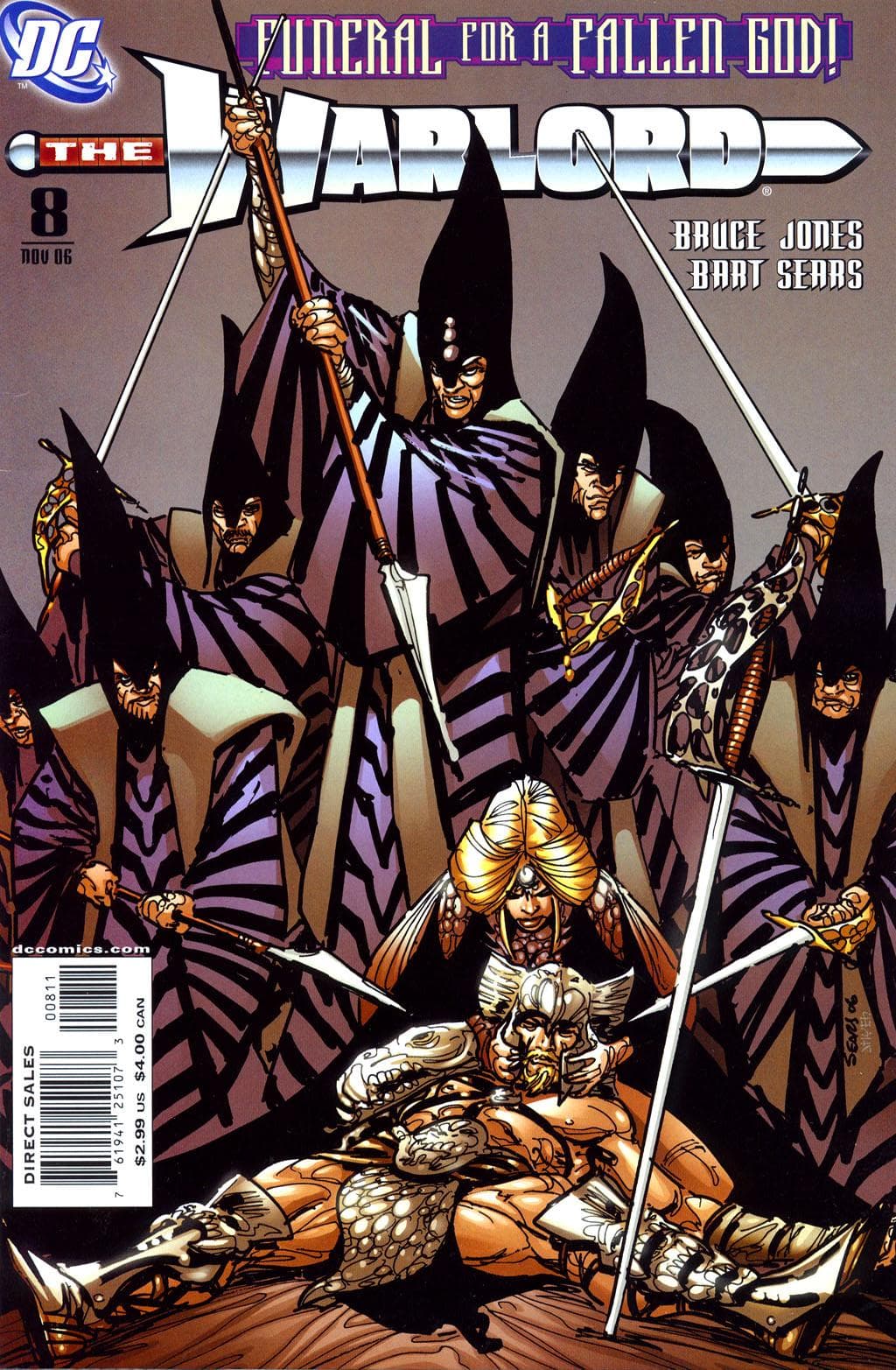 Warlord #8 cover