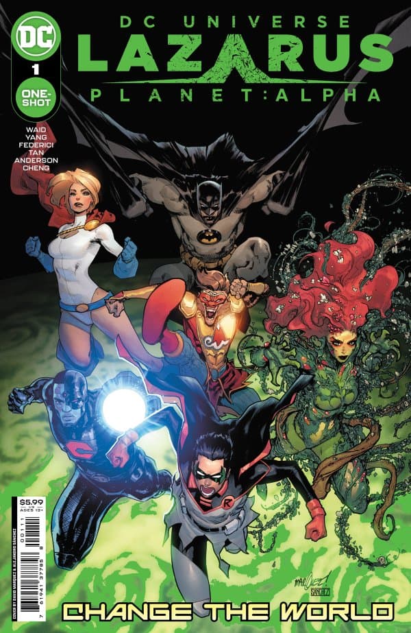 Lazarus Planet: Alpha cover — © DC Comics