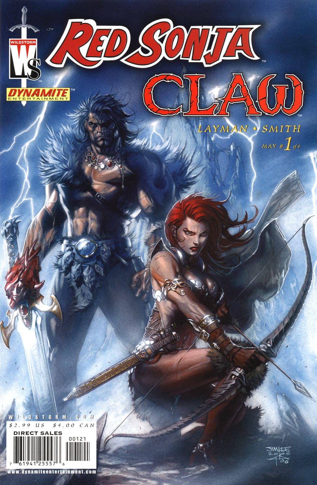 Red Sonja / Claw: The Devil's Hands