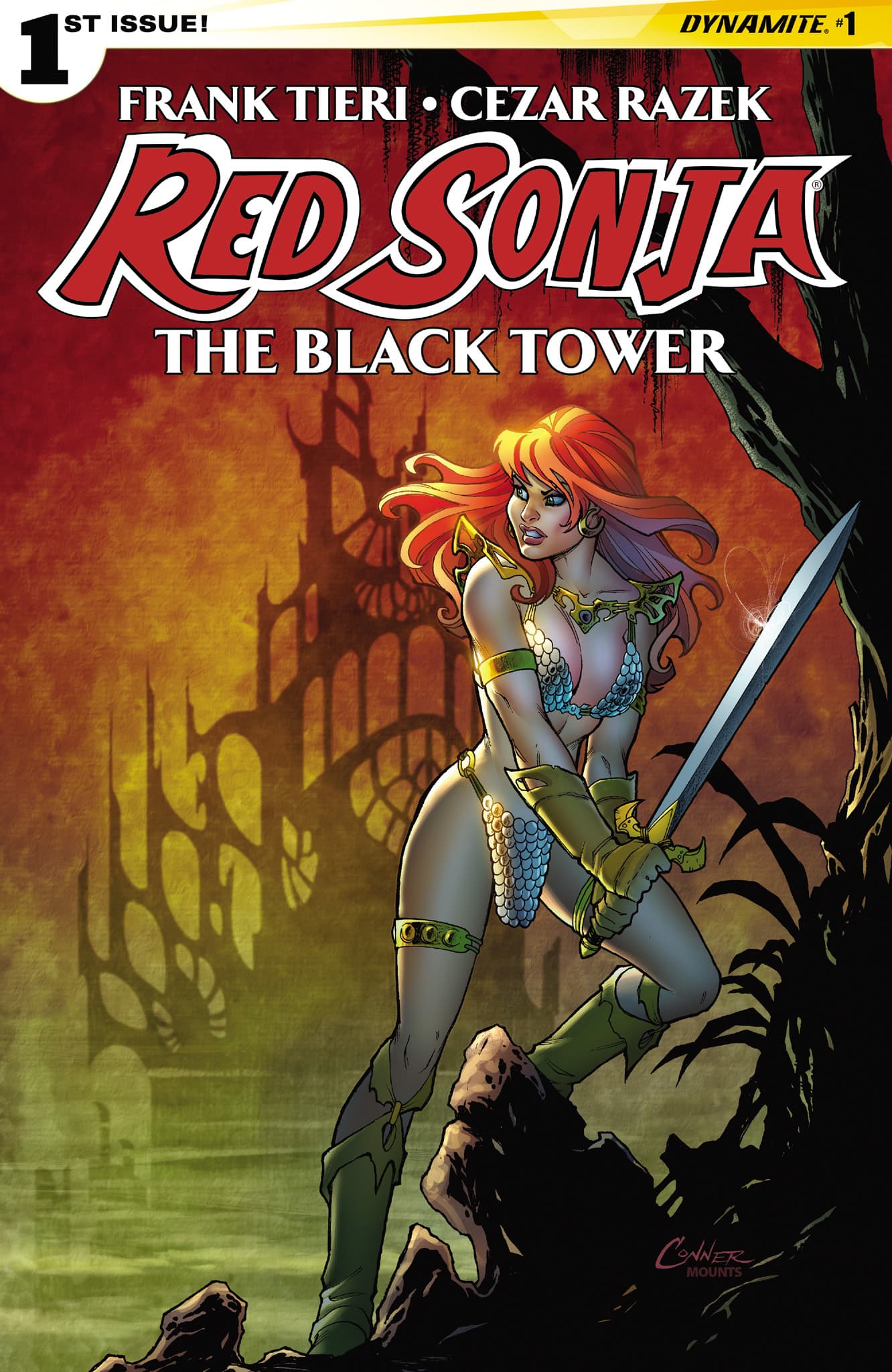 Red Sonja: The Black Tower #1 cover