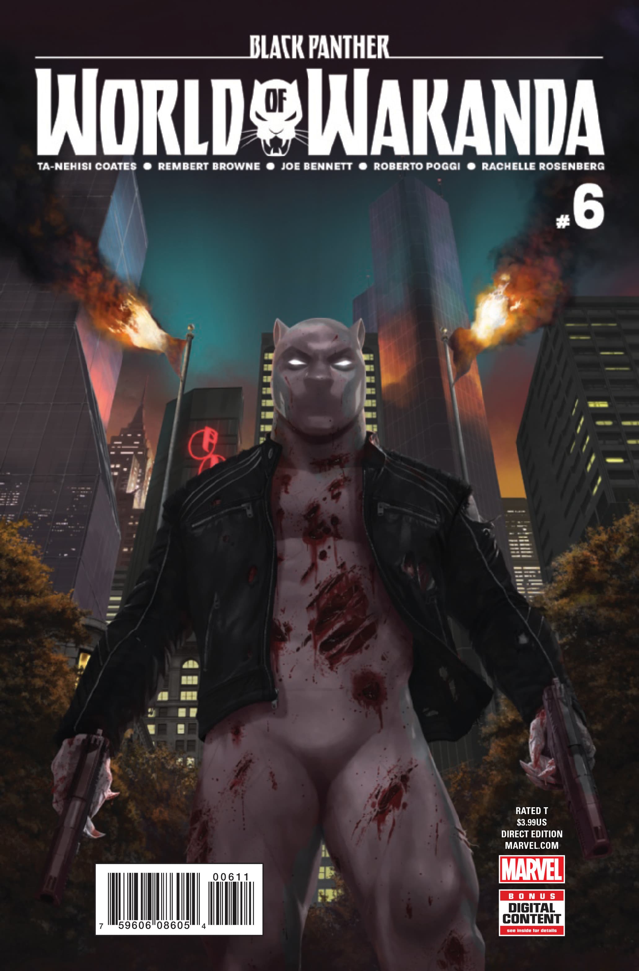 Black Panther: World of Wakanda #6 cover