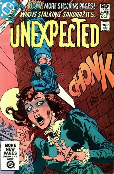 The Unexpected #215 cover