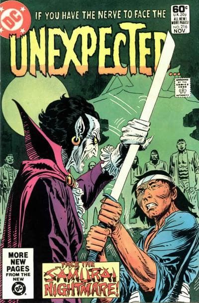 The Unexpected #216 cover