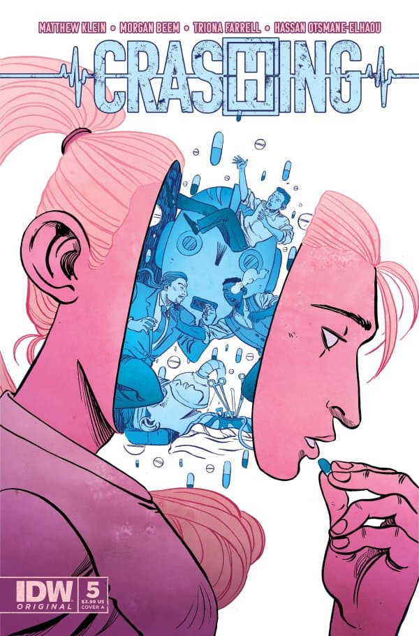 Crashing #5 cover