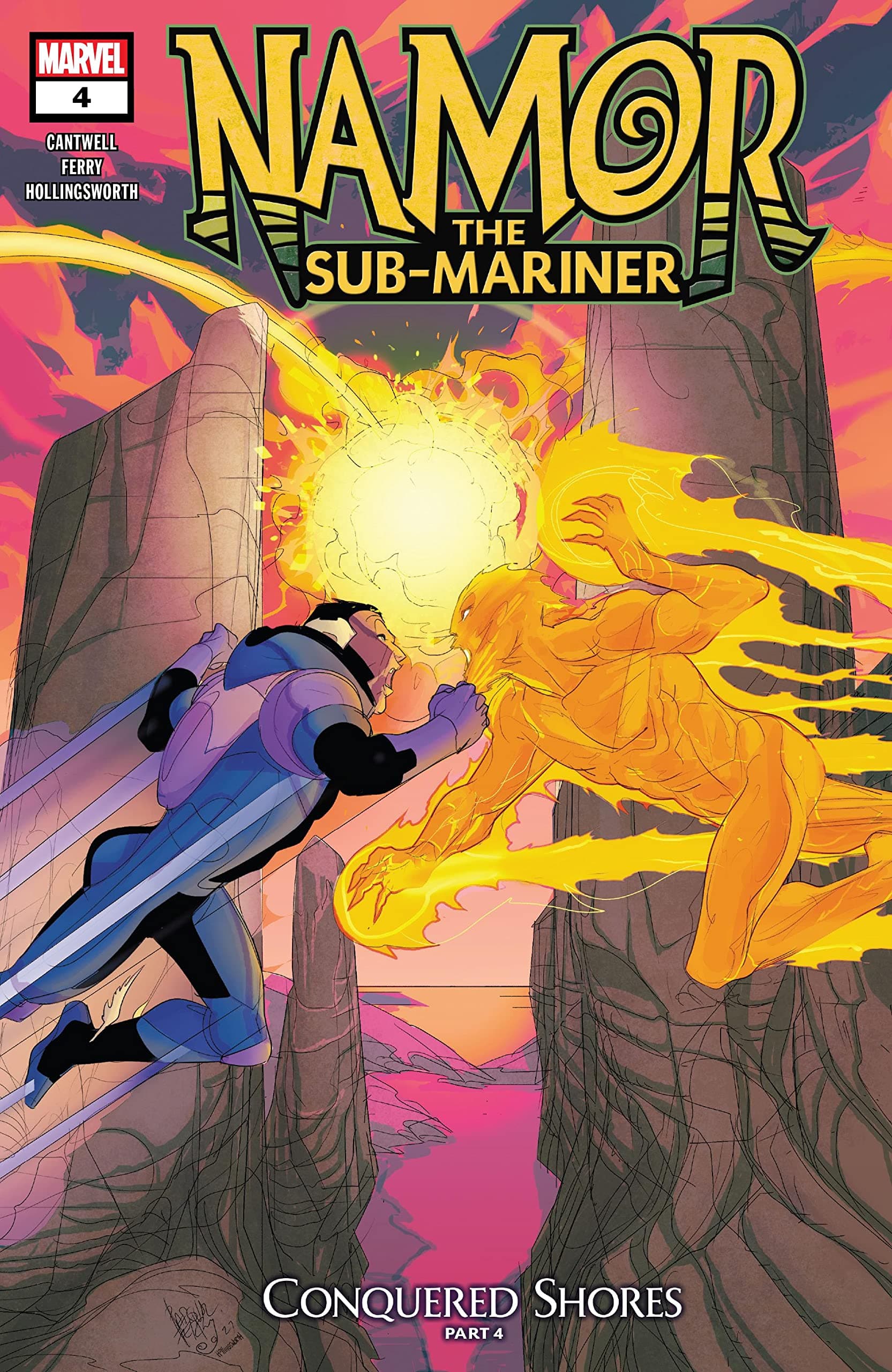 Namor: Conquered Shores #4 cover