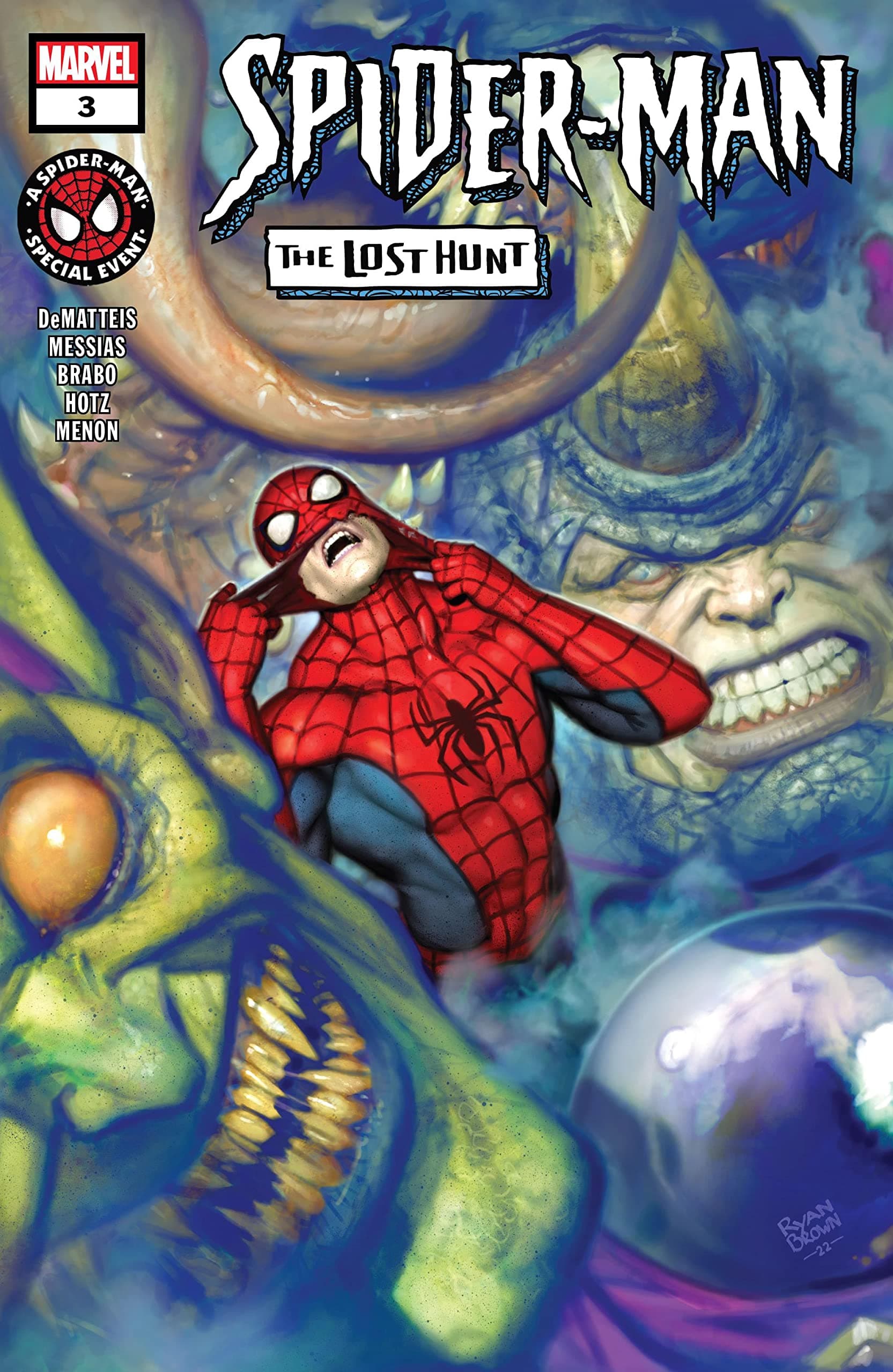Spider-Man: The Lost Hunt #3 cover