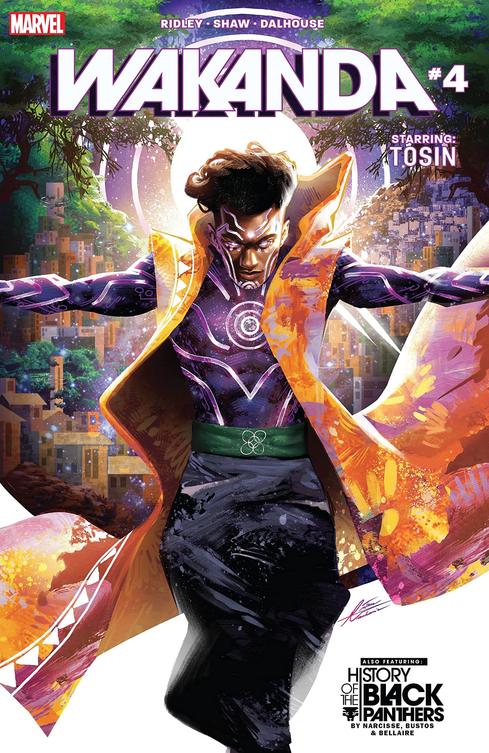 Wakanda #4 cover