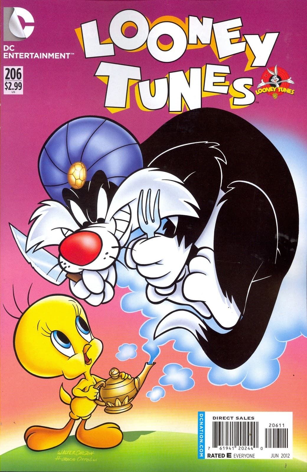 Looney Tunes #206 cover