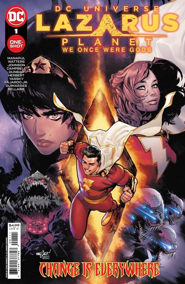 Lazarus Planet: We Once Were Gods cover — © DC Comics