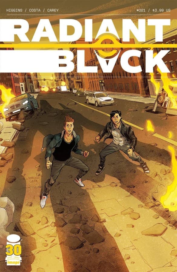 Radiant Black #21 cover