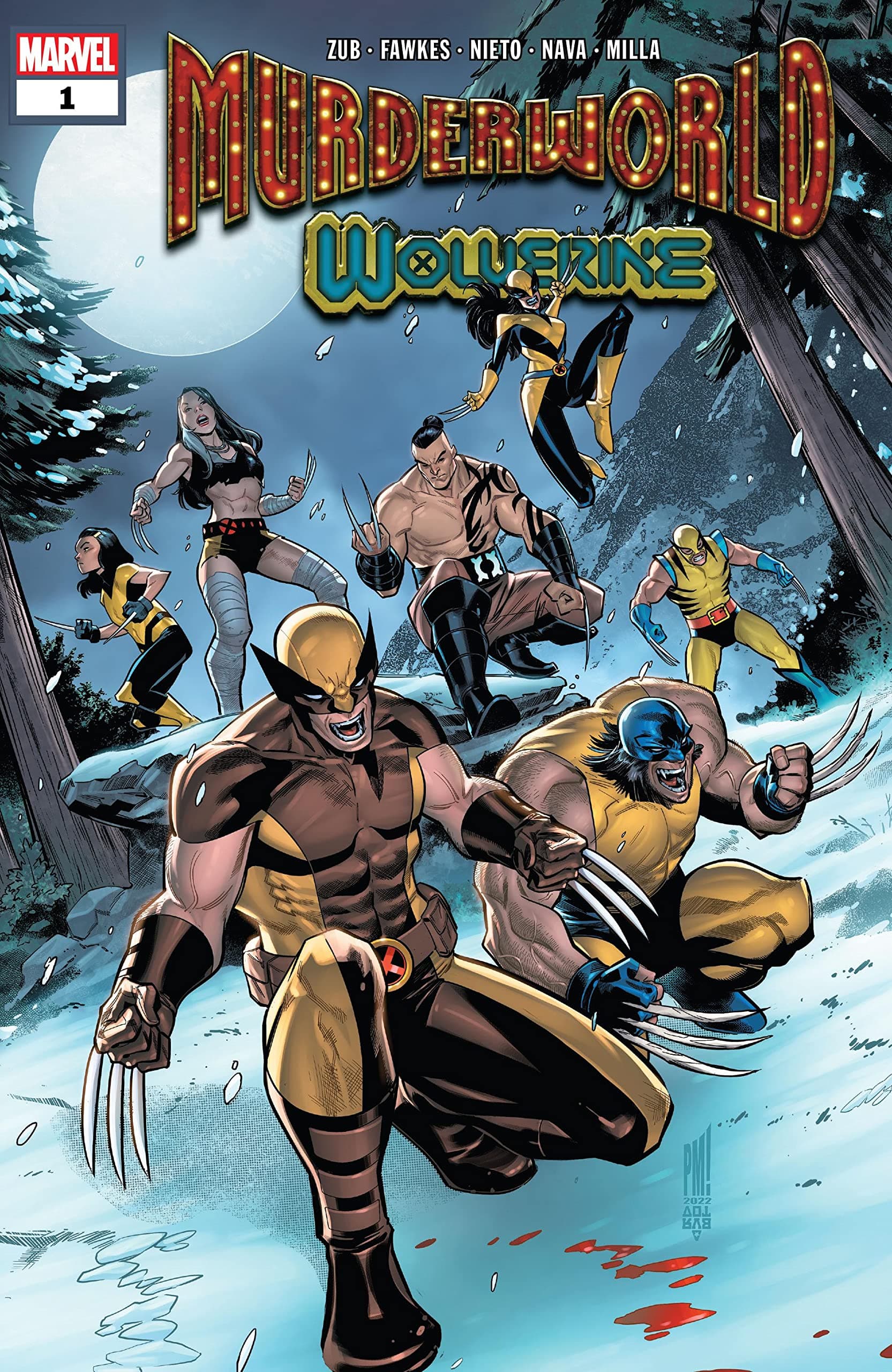 Murderworld: Wolverine #1 cover