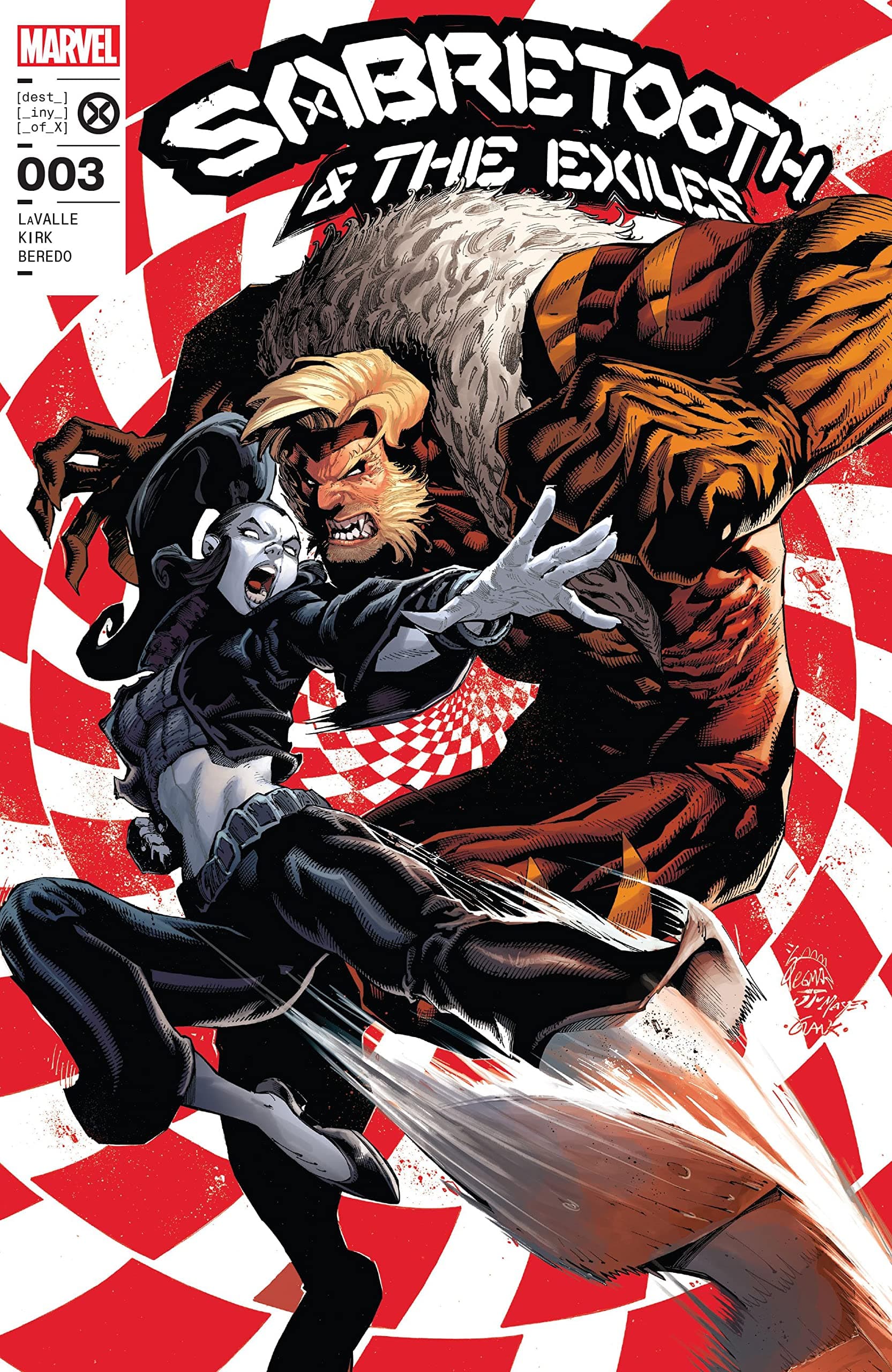 Sabretooth and the Exiles #3 cover