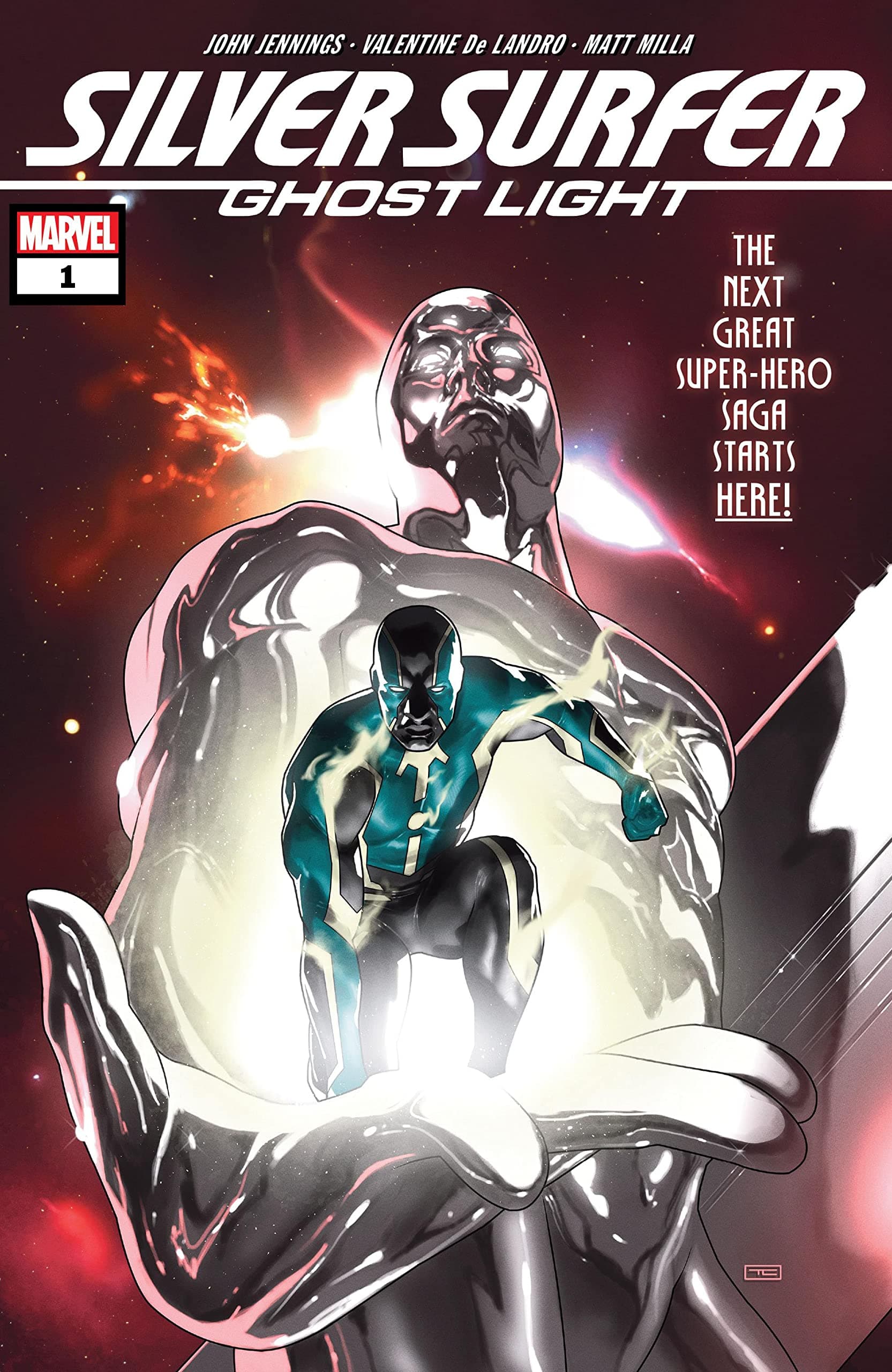 Silver Surfer: Ghost Light #1 cover