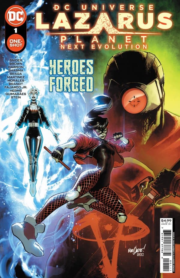 Lazarus Planet: Next Evolution cover — © DC Comics