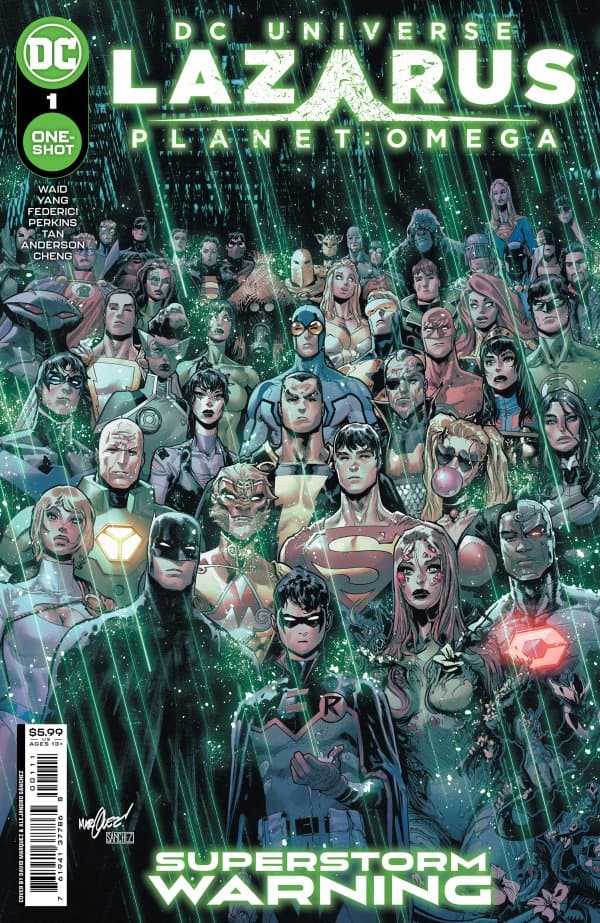 Lazarus Planet: Omega cover — © DC Comics