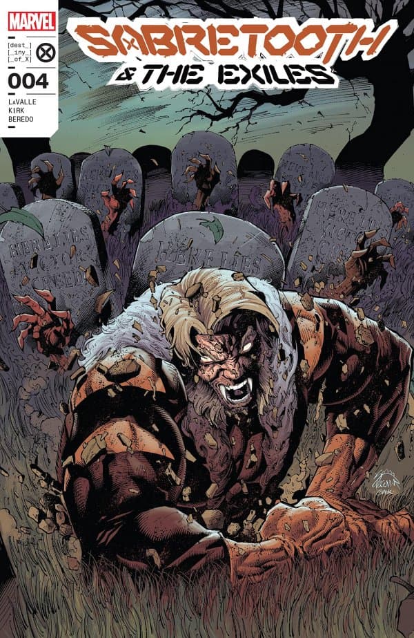Sabretooth and the Exiles #4 cover