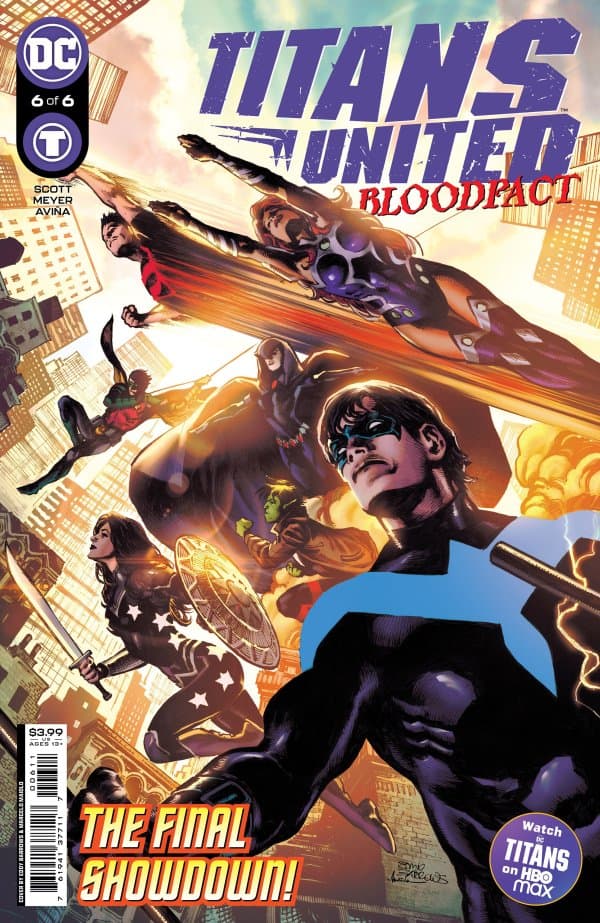 Titans United: Bloodpact #6 cover