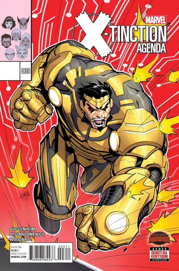 X-Tinction Agenda #3 cover
