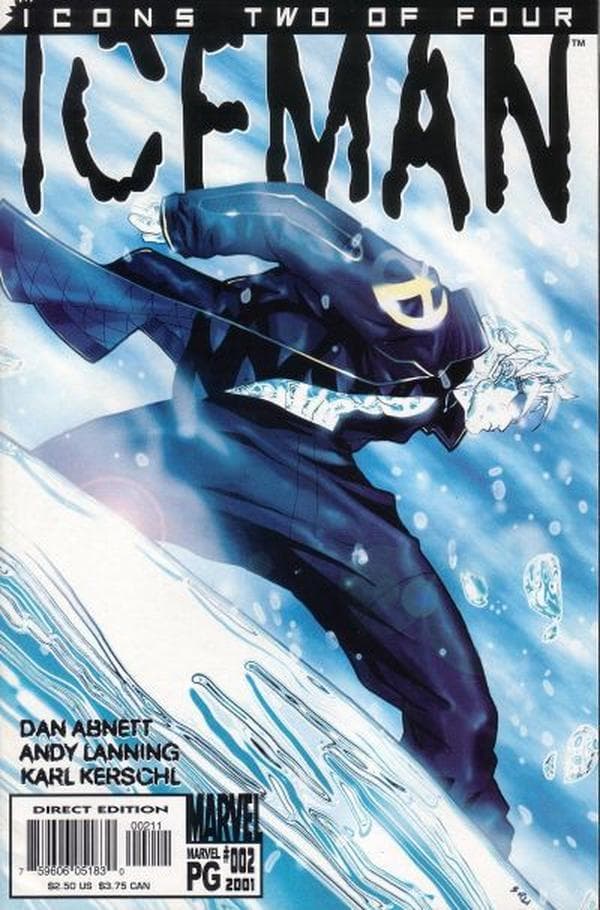 Iceman #2 cover