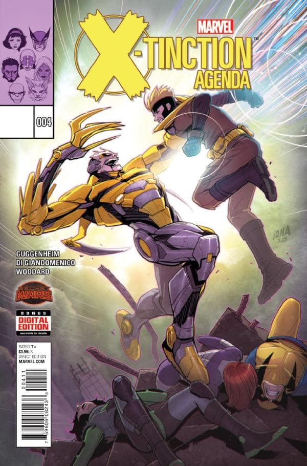 X-Tinction Agenda #4 cover