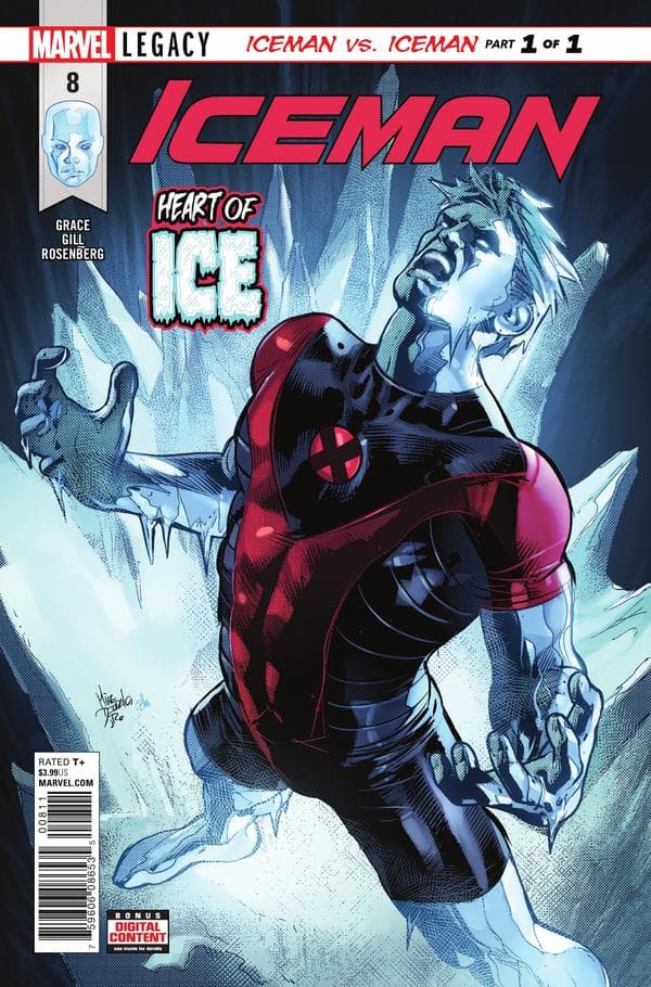 Iceman #8 cover