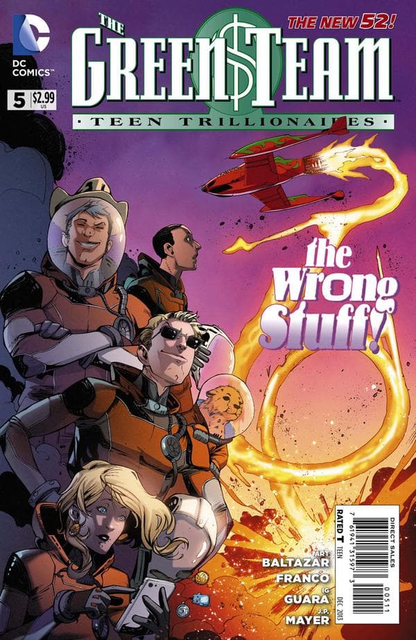 The Green Team: Teen Trillionaires #5 cover