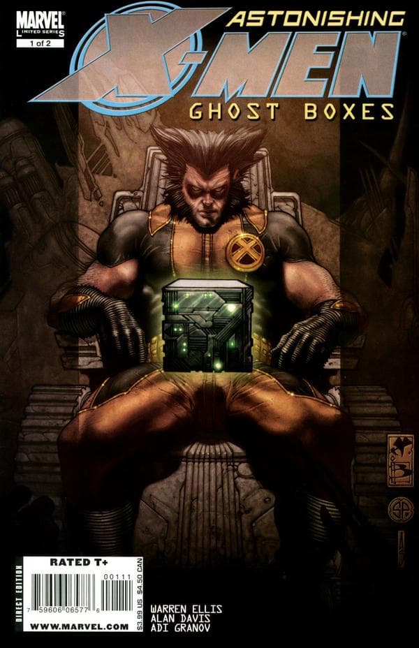 Astonishing X-Men: Ghost Boxes #1 cover