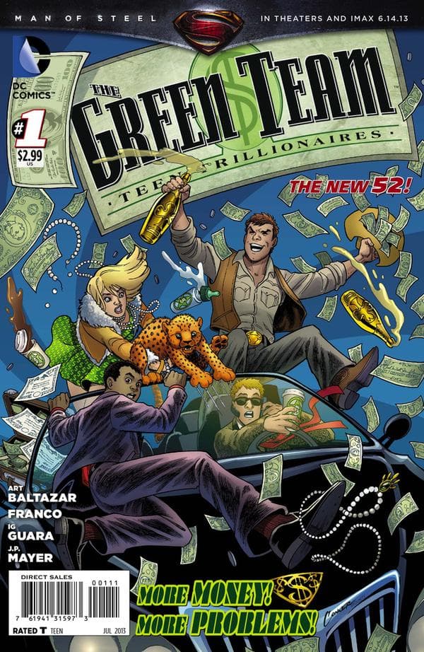The Green Team: Teen Trillionaires #1 cover