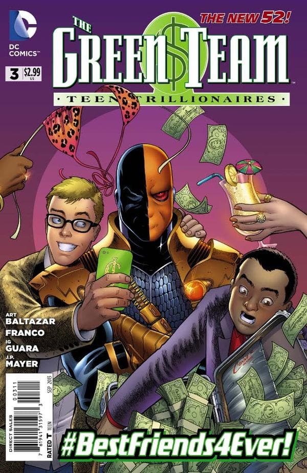 The Green Team: Teen Trillionaires #3 cover