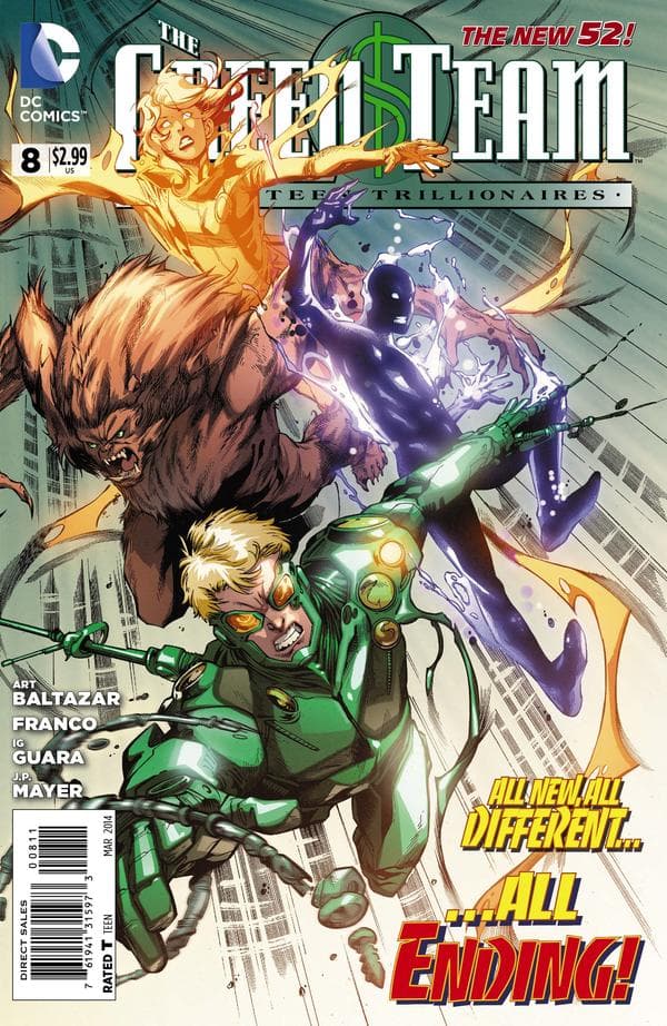 The Green Team: Teen Trillionaires #8 cover
