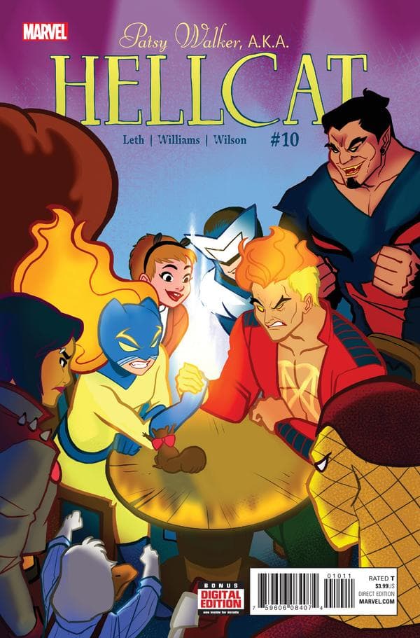 Patsy Walker, A.K.A. Hellcat! #10 cover