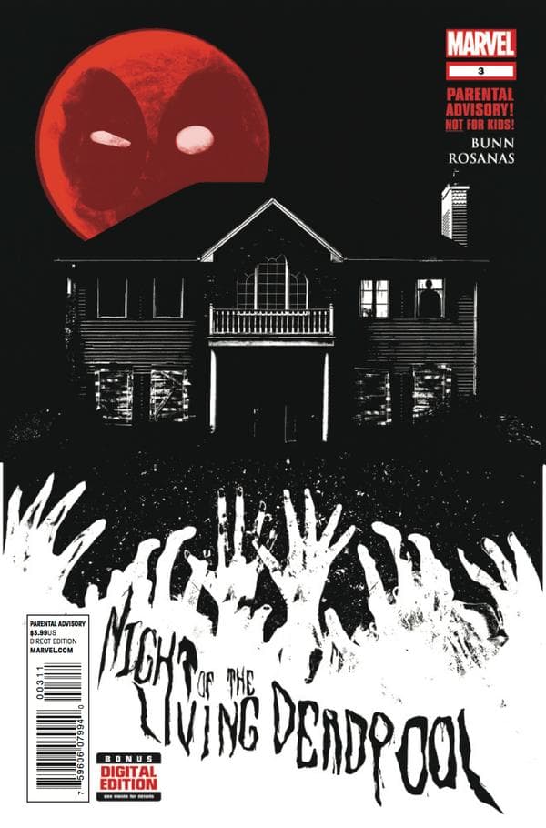 Night of the Living Deadpool #3 cover