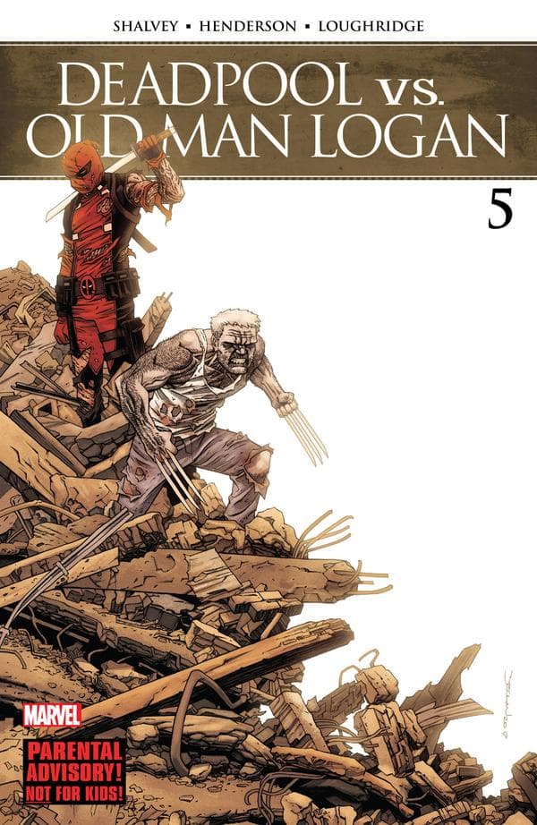 Deadpool vs. Old Man Logan #5 cover
