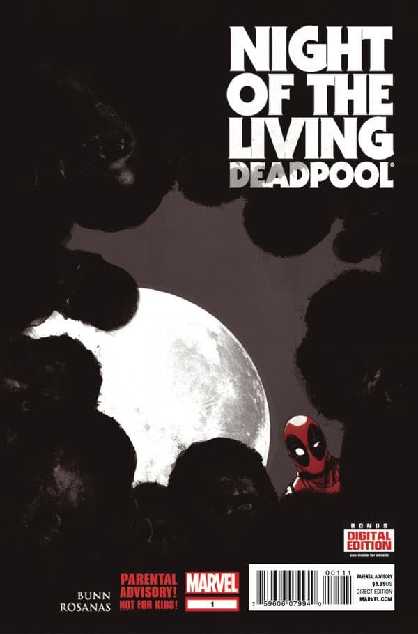 Night of the Living Deadpool #1 cover