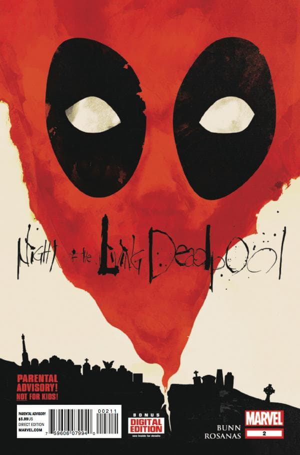 Night of the Living Deadpool #2 cover