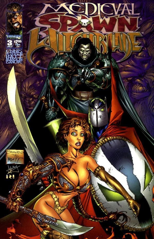 Medieval Spawn / Witchblade #3 cover