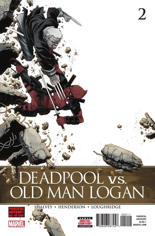 Deadpool vs. Old Man Logan #2 cover