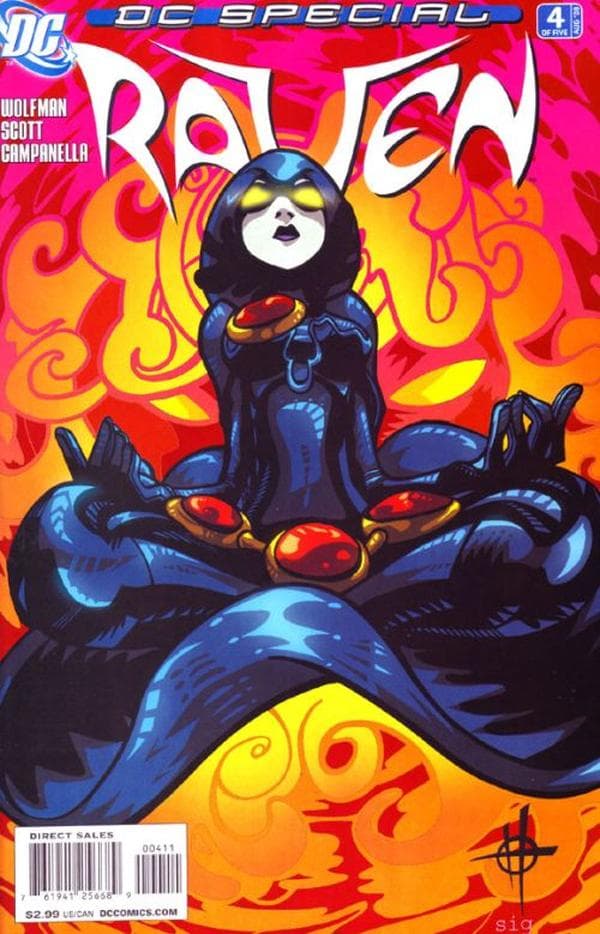 DC Special: Raven #4 cover