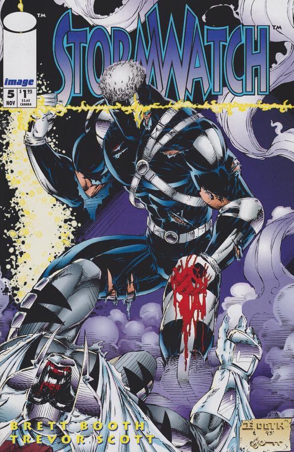Stormwatch #5 cover