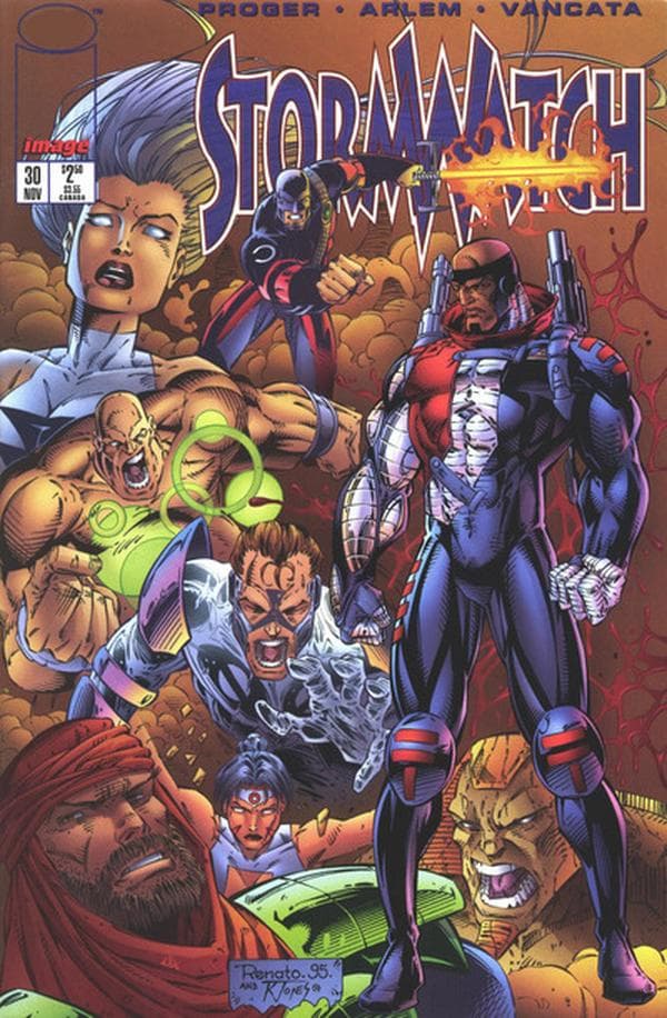Stormwatch #30 cover