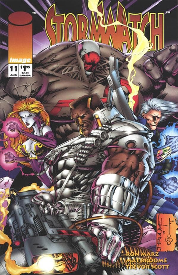 Stormwatch #11 cover
