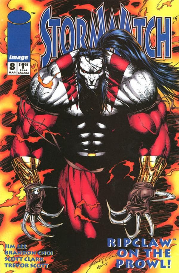 Stormwatch #8 cover