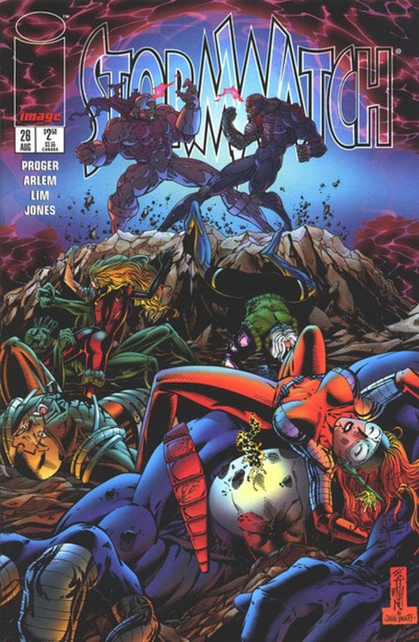 Stormwatch #26 cover