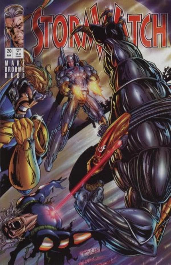 Stormwatch #20 cover