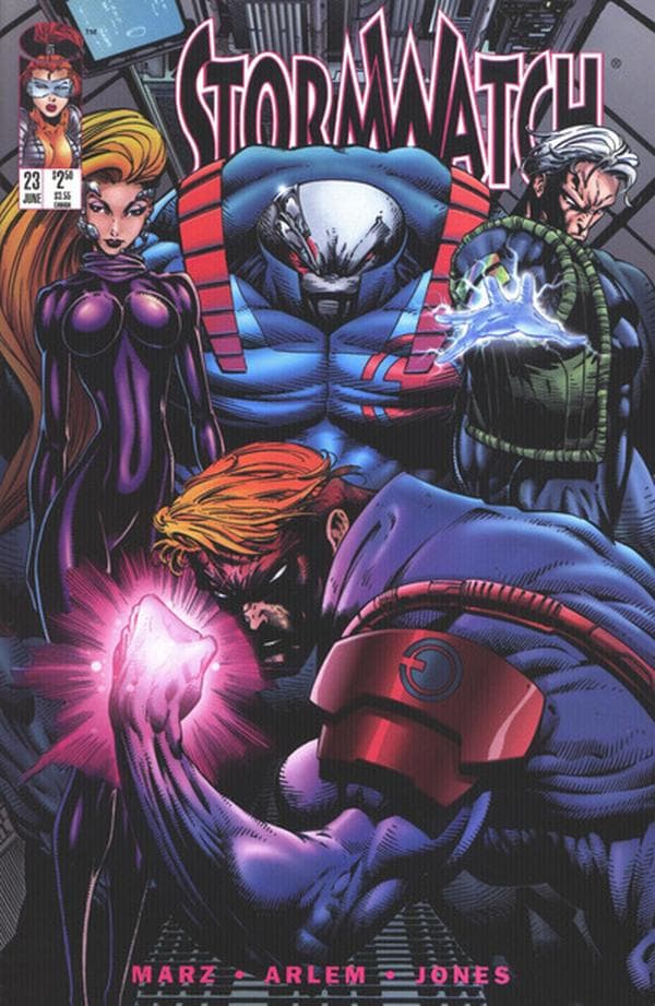 Stormwatch #23 cover