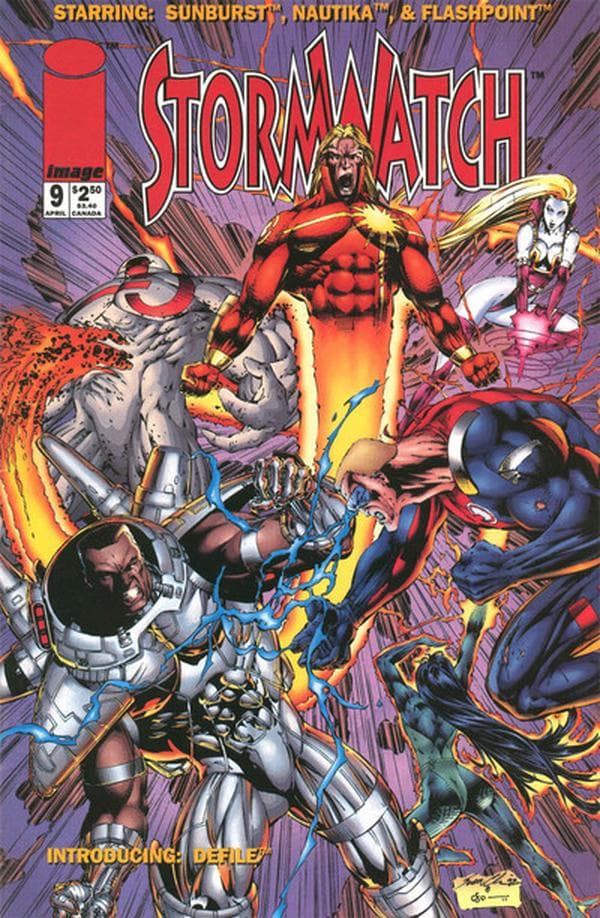 Stormwatch #9 cover