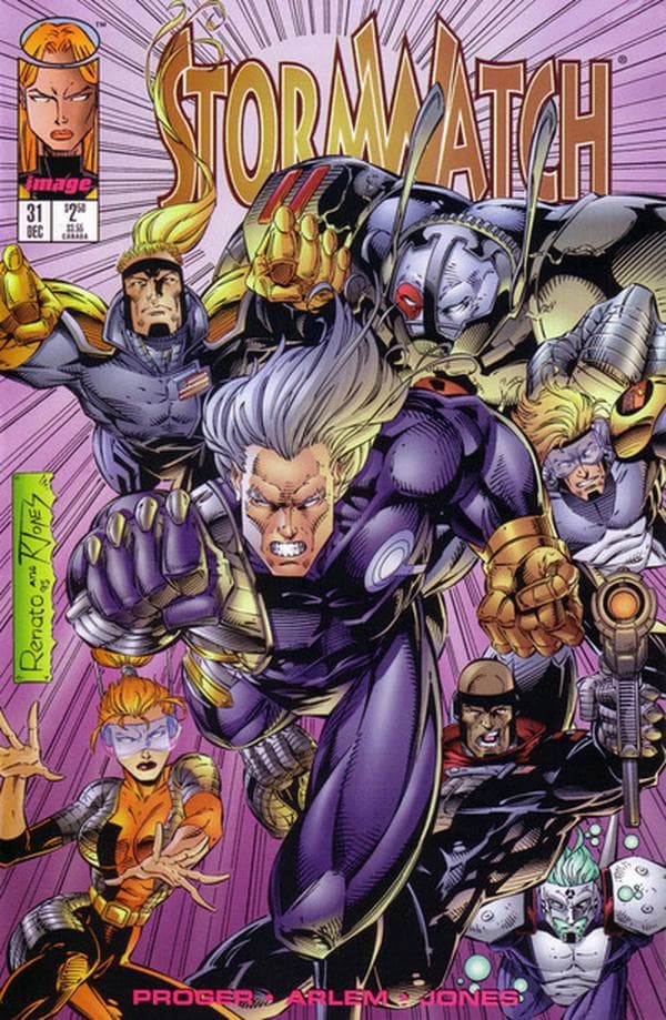 Stormwatch #31 cover
