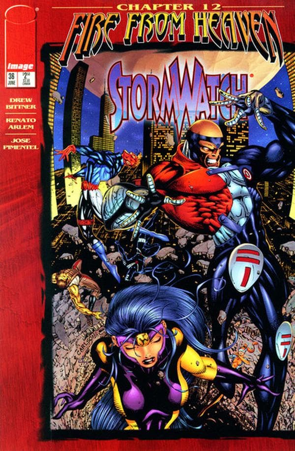 Stormwatch #36 cover